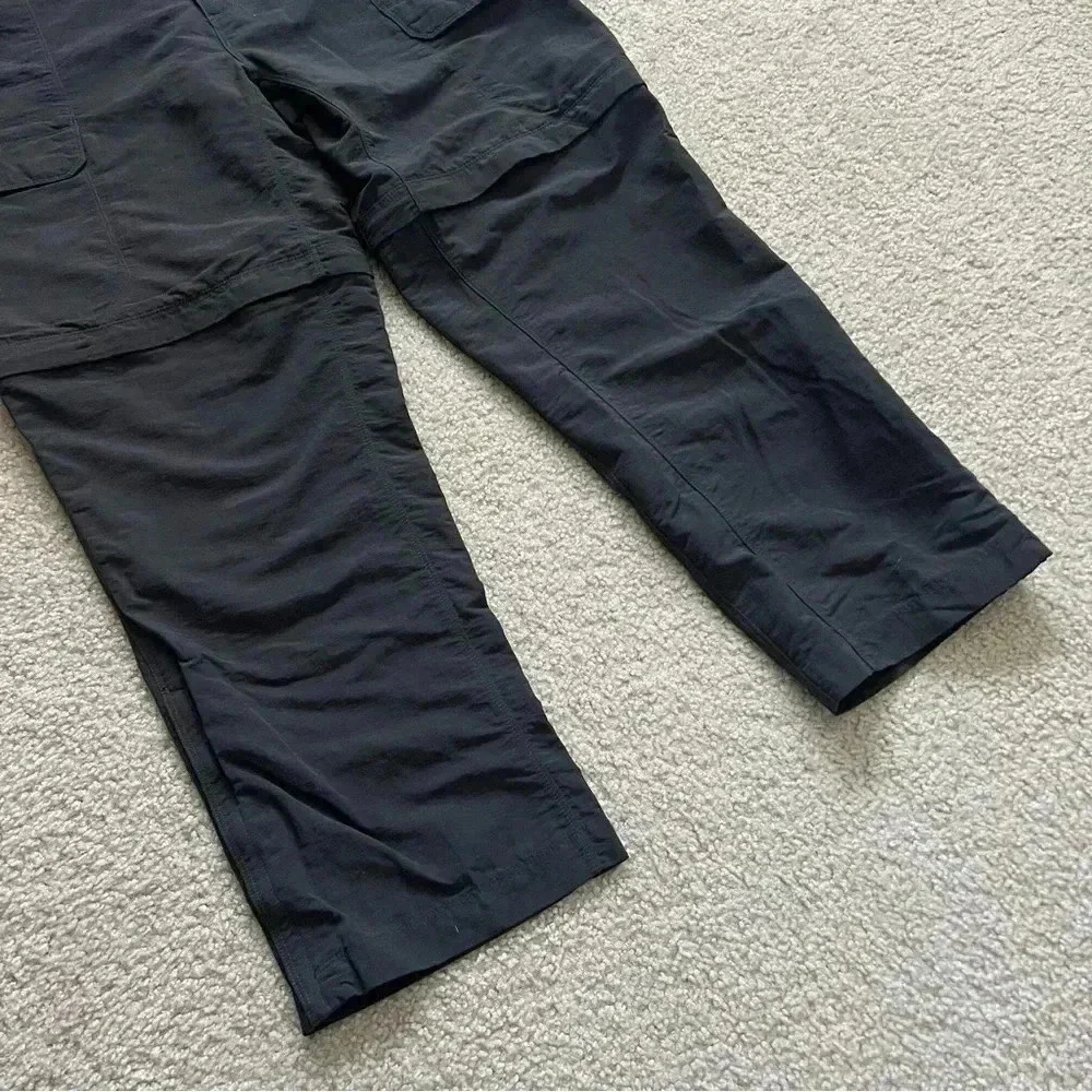 The North Face Paramount Peak Convertible Pants Shorts Gray Men Size XL Reg AJFB